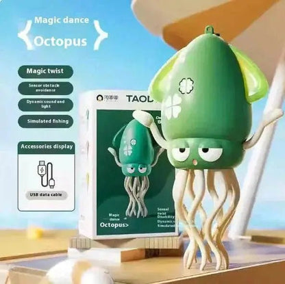 Interactive Octopus Puzzle Toy Green Base