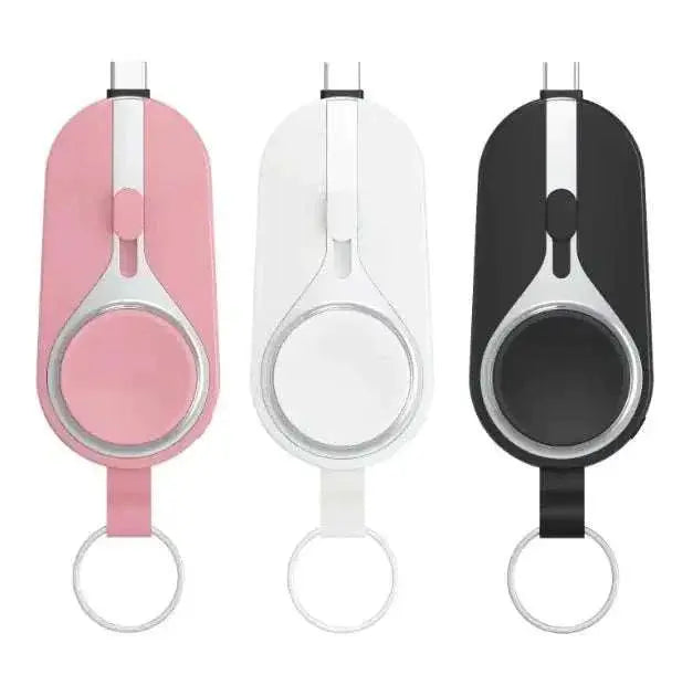 Compact Keychain Power Bank: On-The-Go Phone Charger & Accessory