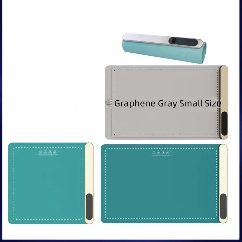 Kitchen Gadget Electric Warming Tray Hot-sale Graphene Vegetable Heating Hot Cutting Board Household Multi-functional Thermal Insulation Graphene Gray Small Size US