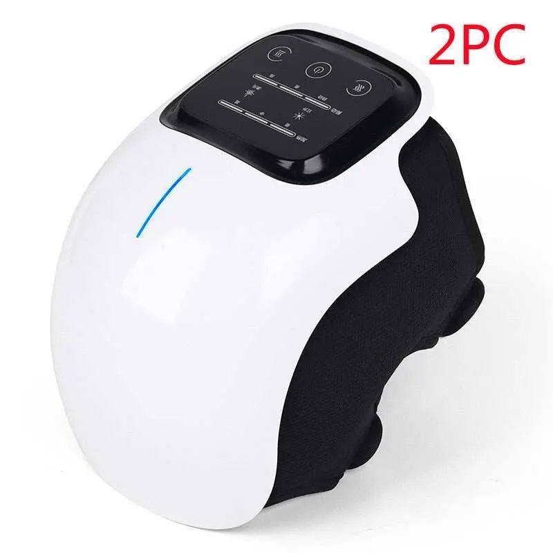 Massager New Rechargeable Vibration Leg And Knee Massager Knee Massager White 2PC