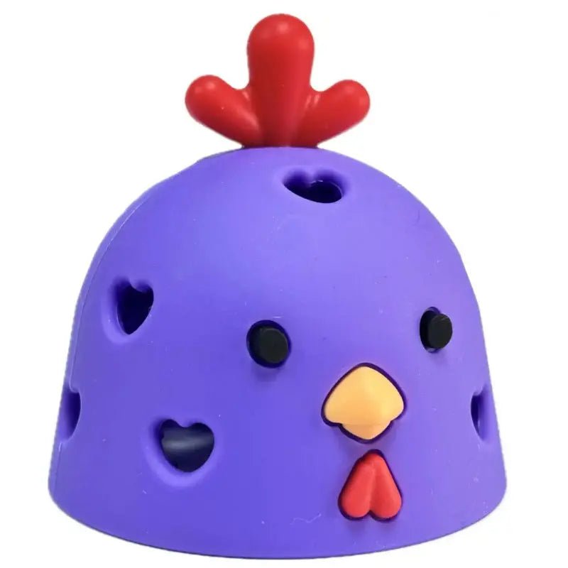 New Kitchen Gadget Egg Scrubber For Eggs Chicken Egg Brush Silicone Egg Washer Machine Tool Egg Cleaner Brush Egg Washer Purple