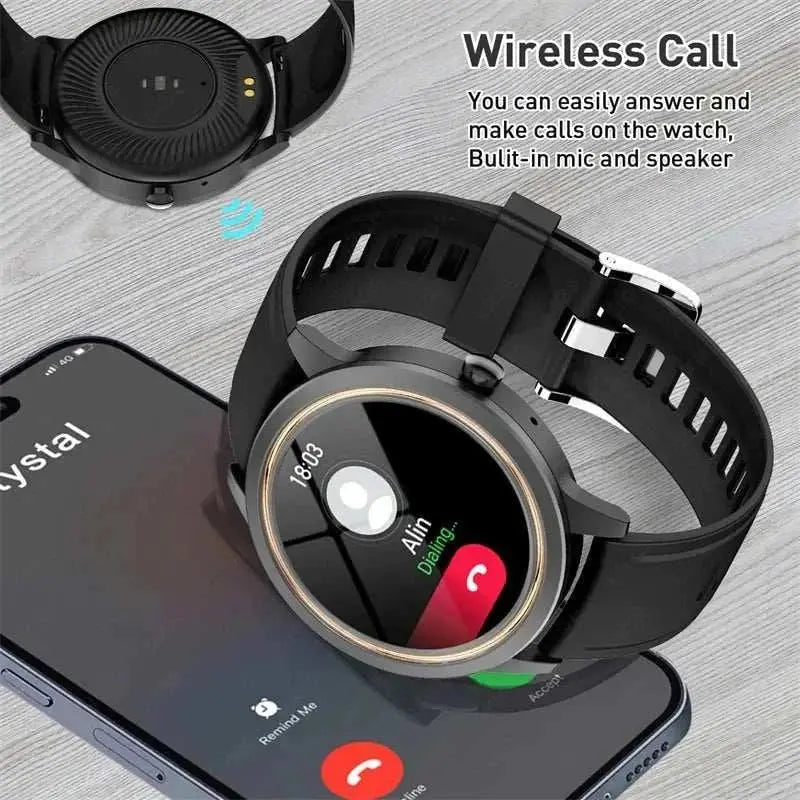 New Women Bluetooth Call Smart Watch Heart Rate Blood Pressure Monitoring Smartwatches Waterproof Men Smartwatch For Android IOS