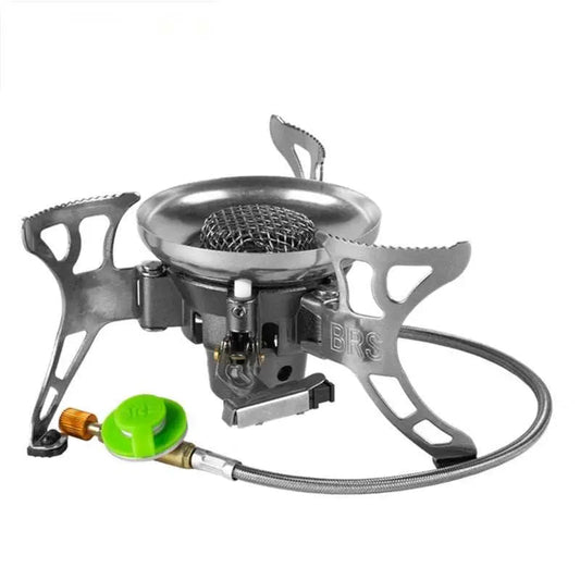 Outdoor Camping Stove Camping Gas Stove Silver 186x86mm