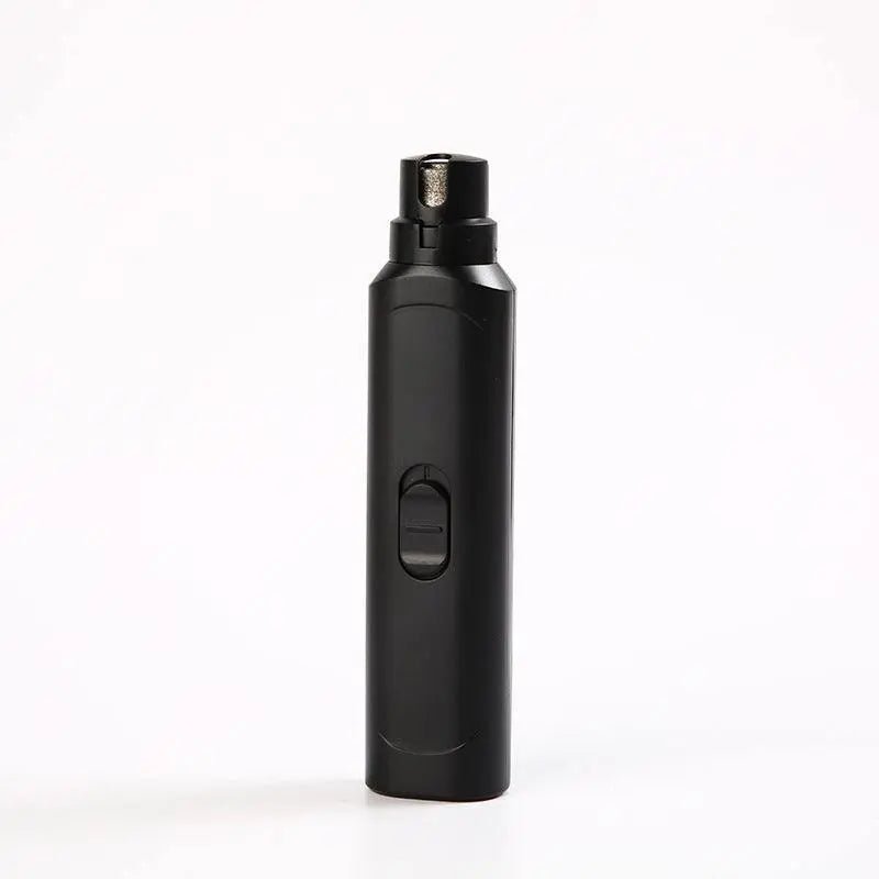 Pet Nail Grinder Dog Cat Battery Model Nail Trimmer Large And Small Dogs Nail Clippers Pet Grooming Tools Pet Products Ink Black T10 Nail Piercing Device 1PCS