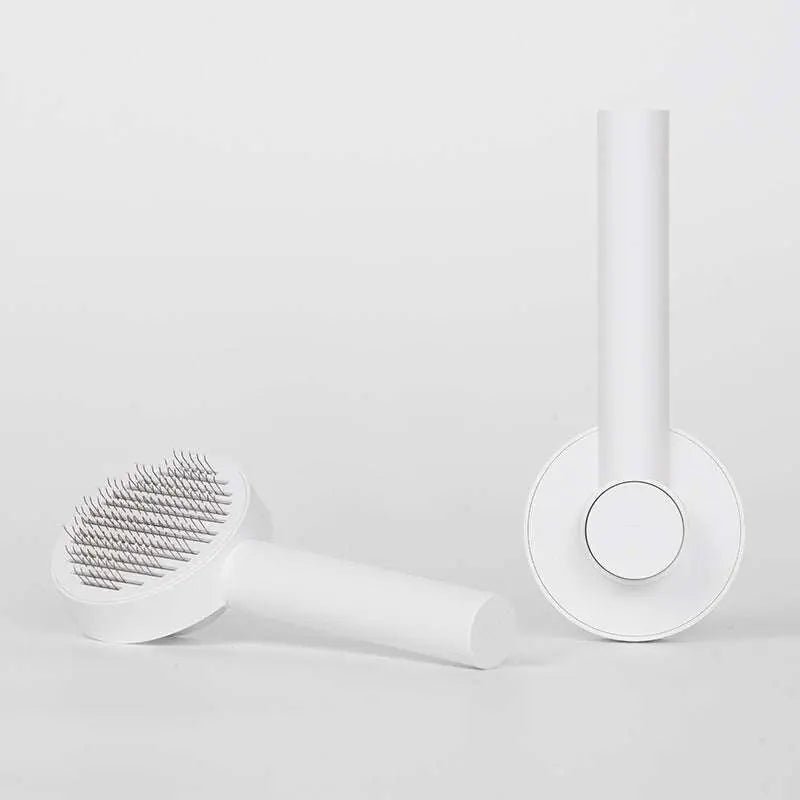 Pet Needle Comb Hair Remover Brush Dog And Cat Pet Comb Self Cleaning Massage Brushes Grooming Supplies No 9 Comb White