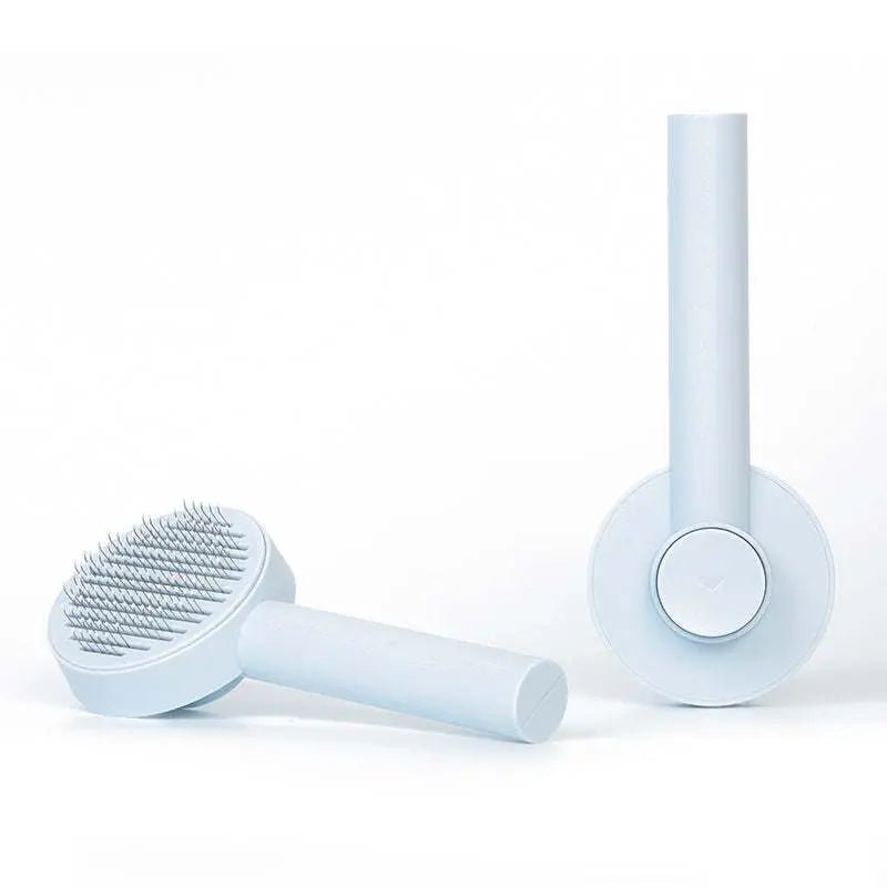 Pet Needle Comb Hair Remover Brush Dog And Cat Pet Comb Self Cleaning Massage Brushes Grooming Supplies No 9 Comb Blue