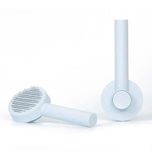 Pet Needle Comb Hair Remover Brush Dog And Cat Pet Comb Self Cleaning Massage Brushes Grooming Supplies No 9 Comb Blue