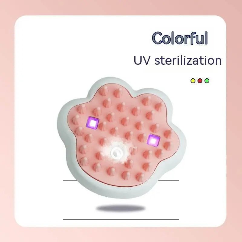 Pet Steam Hair Removal Comb Pet Steam Massage Comb Body Relax And Relieve Fatigue Loose Cat Hair Grooming Comb For Puppy Pet Products Light Pink Upgrade