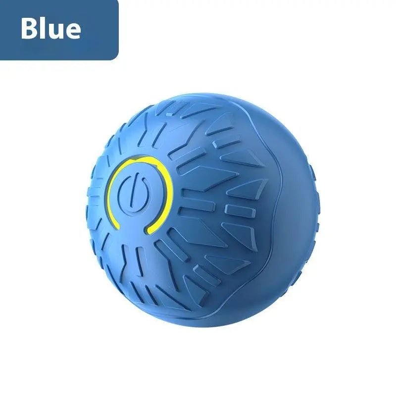 Pets Electric Jumping Ball Automatic Dog-teasing Luminous Pet Products Pets Dogs Training Products Ball Toys For Dogs Resistance Blue Jumping Ball Jumping Ball