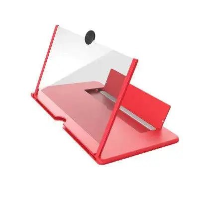 Pull-Out Phone Screen Magnifier Red