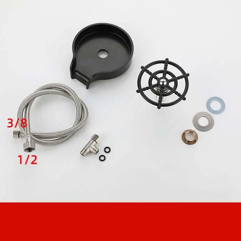 Small Sink Stainless Steel Faucet Household Automatic High Pressure Cup Washer Cup washer11