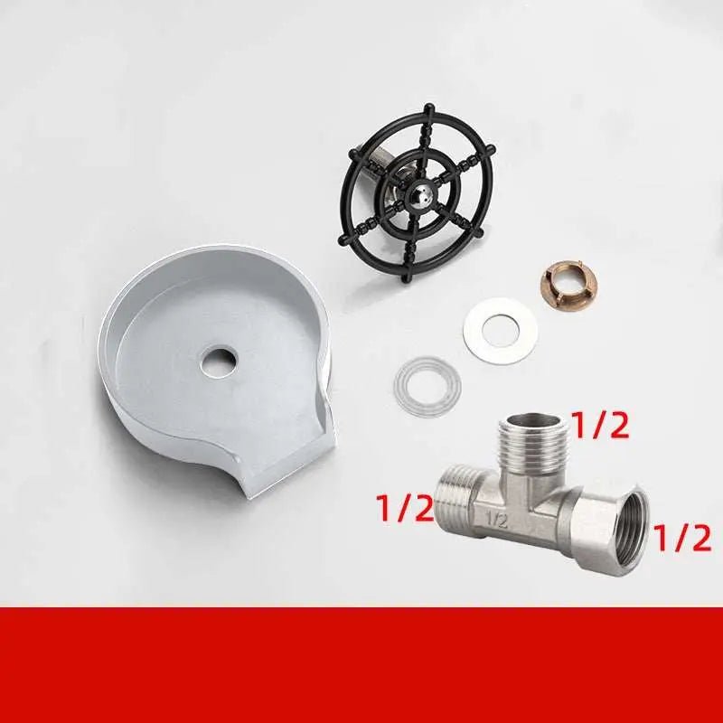 Small Sink Stainless Steel Faucet Household Automatic High Pressure Cup Washer Cup washer6