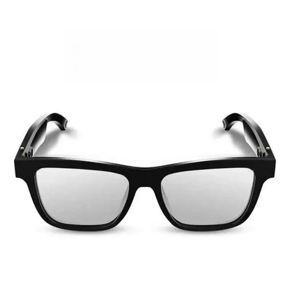 Black Tech Smart Glasses Bluetooth Headset Sunglasses