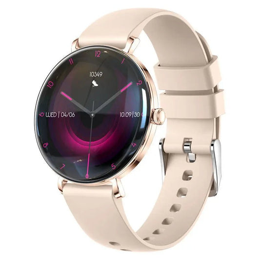 Smart Watch Ultra-thin Bluetooth Calling Music Gold