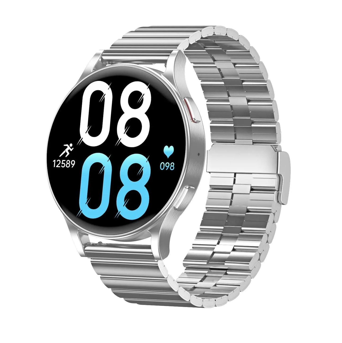 SmartWatch Steel strip silver