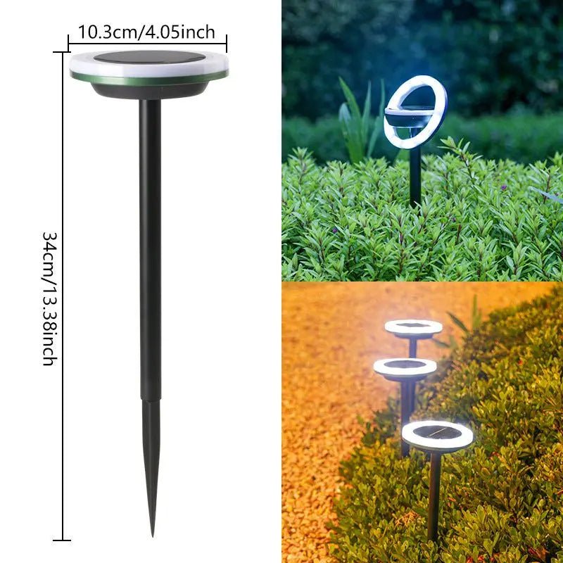 Solar Lawn Light Outdoor Courtyard White light