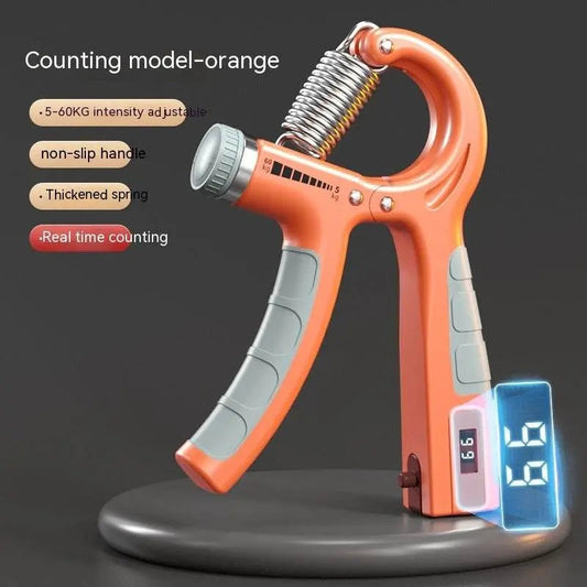 Spring Grip Men's Professional Exercise Arm Strength Home Fitness Equipment Orange