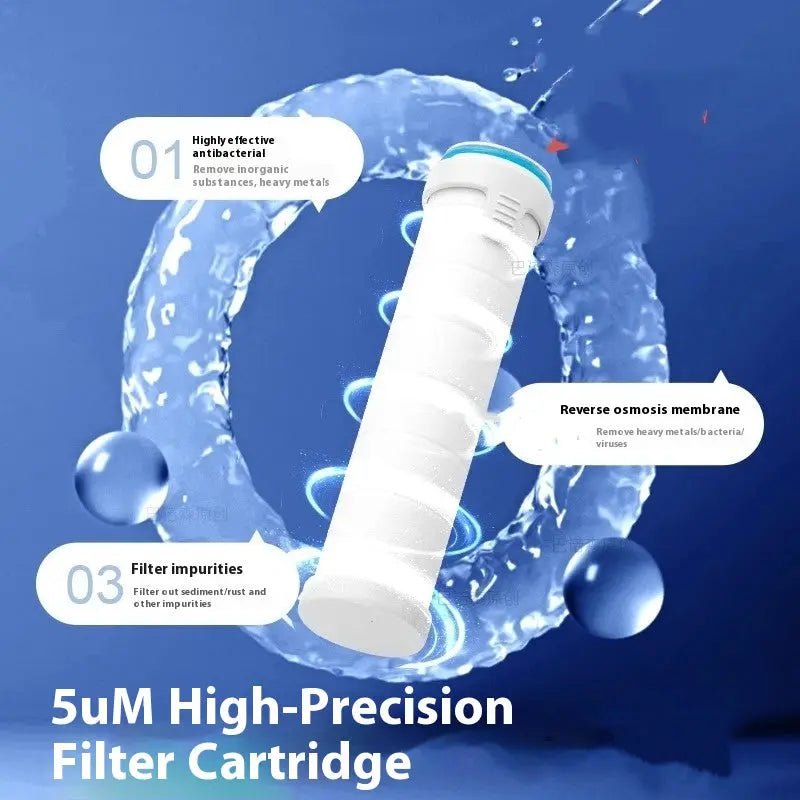 Super Turbine Air Supercharged Shower Head High Precision Filter Element