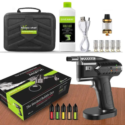 The Handheld Smoked Bubble Gun Bar Wine Mixer Fogger Machine