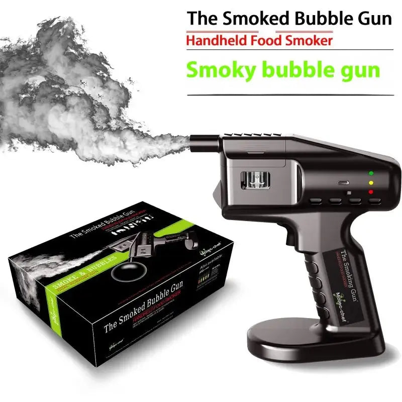 The Handheld Smoked Bubble Gun Bar Wine Mixer Fogger Machine