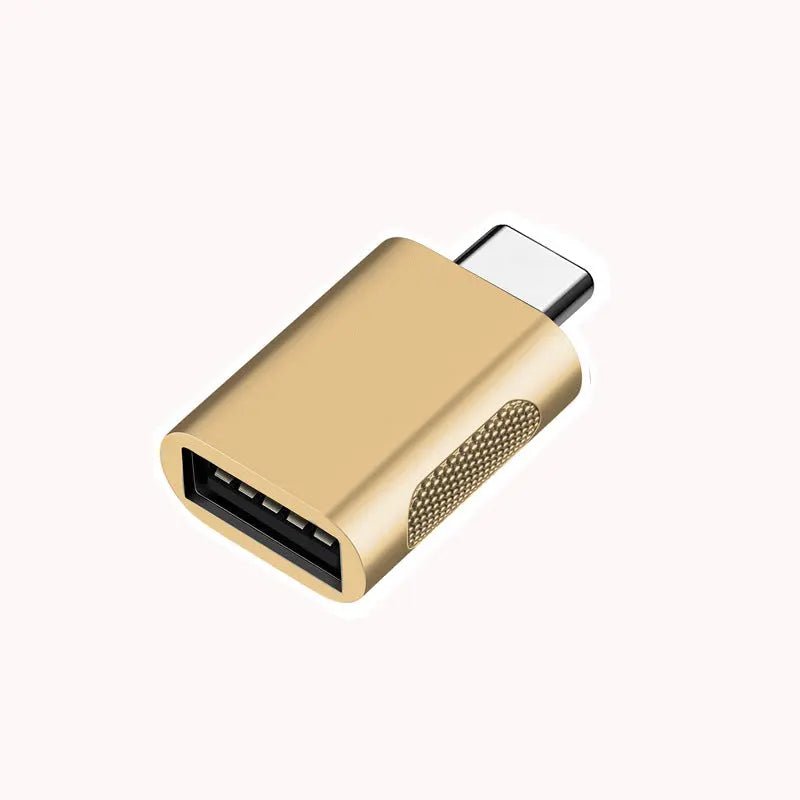 Type-C To USB32 Female Mobile Phone Adapter Gold A