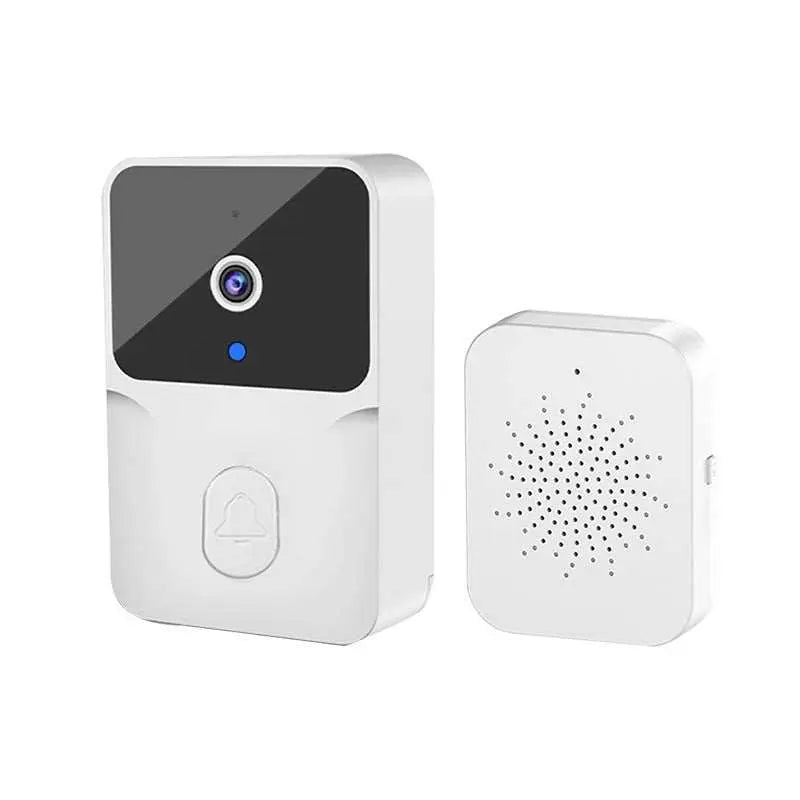 Video Doorbell Wireless Remote Home Monitoring Video White