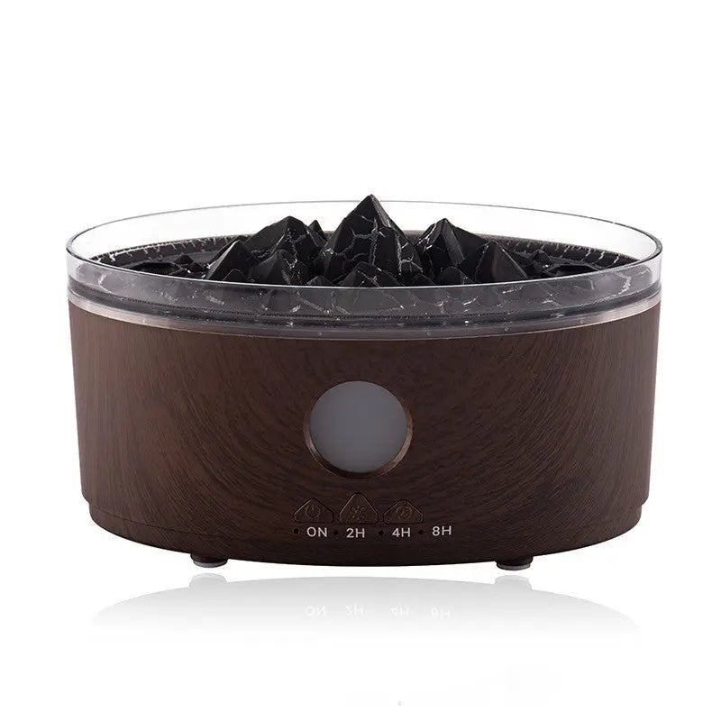 Volcano Aroma Diffuser Desktop Essential Oil Diffuse Humidifier V62 Deep Wood Grain