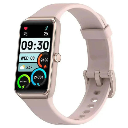 Xiaomi 2025 New 1.47” HD Smart Watch Women Sports Fitness Bracelet Thermometer Health Monitor Waterproof Women Smartwatch Pink